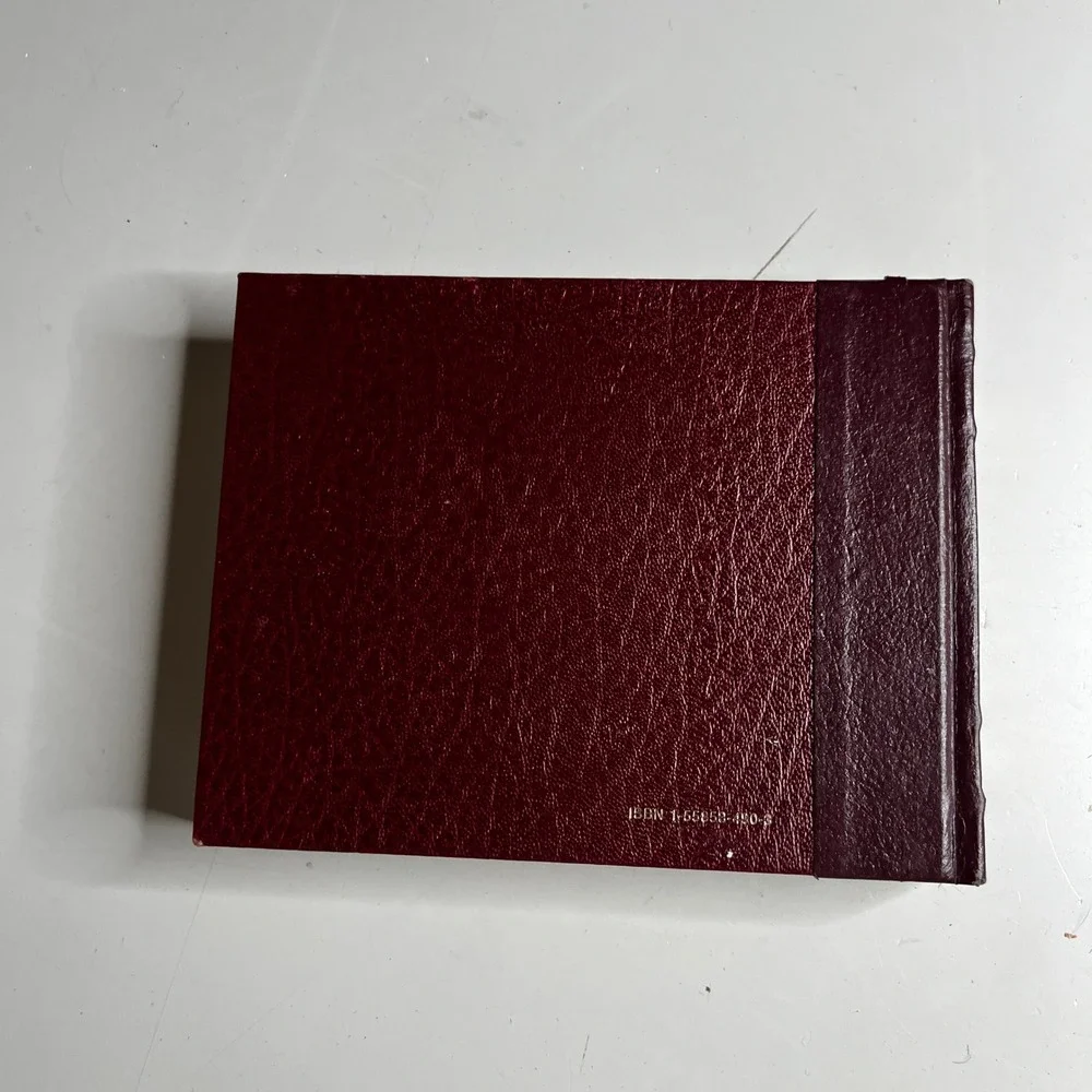 The Complete Lifes Little Instruction Book H Jackson Brown Jr Hardcover Burgundy
